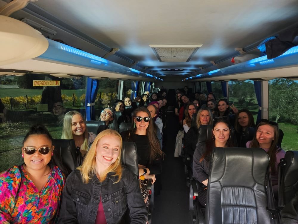 Inside a Red Carpet coach