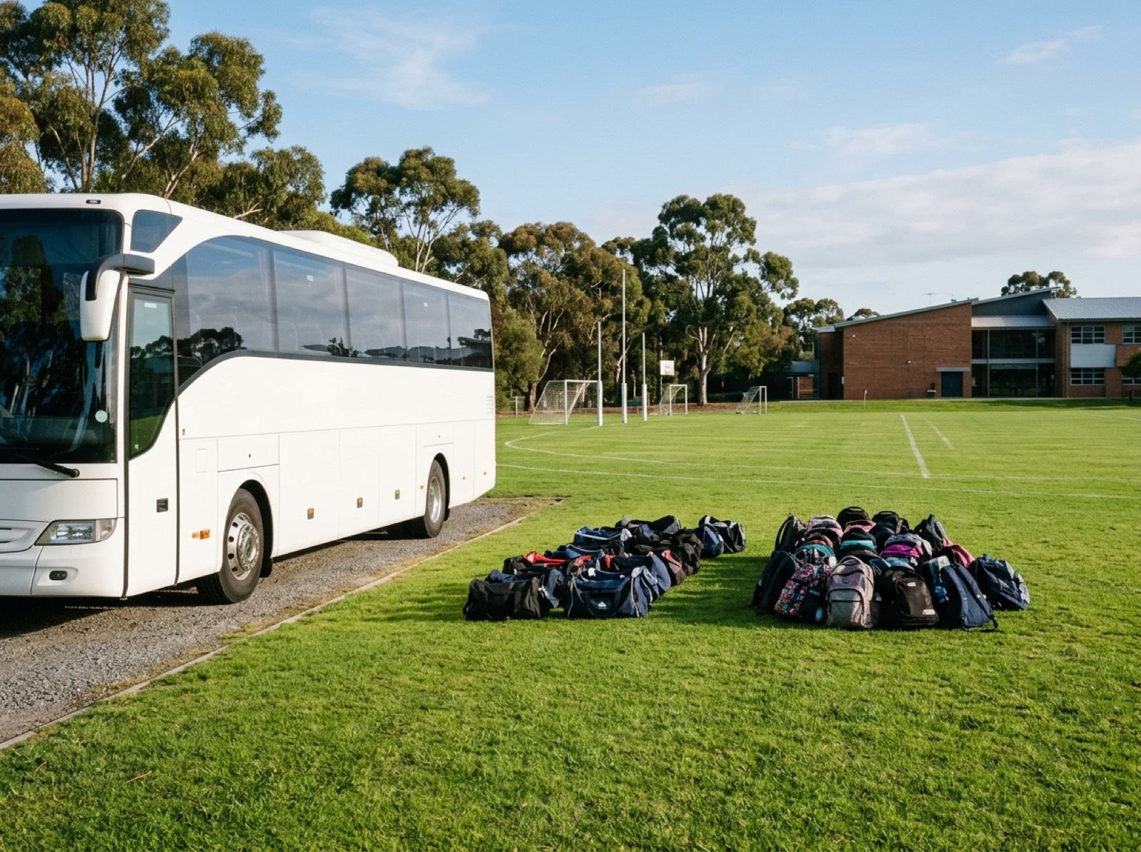 School Excursions & Camps: Full-size coach for a whole-of-year excursion